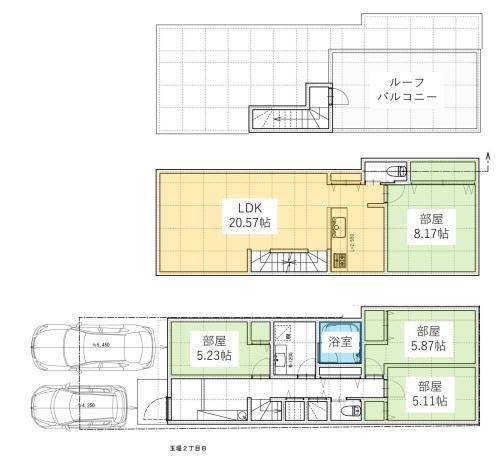 B棟参考プラン　